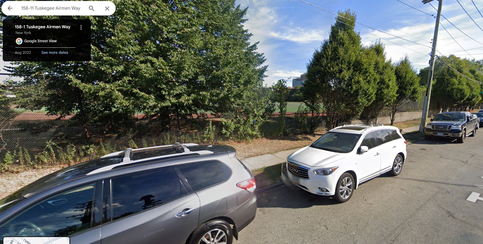 Street view lot of where Old Sweet once stood, 2022.