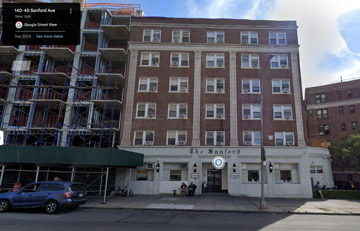 Exterior of the Sanford Inn 2024
