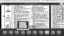 Page from a city directory.