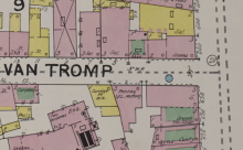 5510 - Corner of Van Tromp and Broadway Sanborn Map 1892