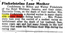 7035 - "Finkelstein's Lose Mother"