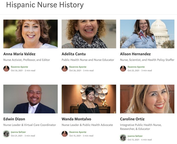Hispanic Nurse History