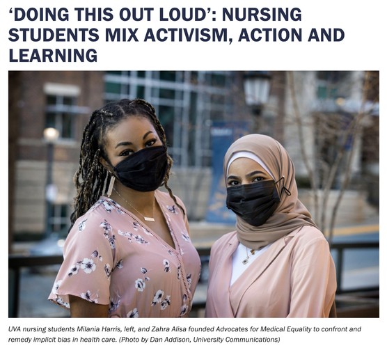 ”Doing This Out Loud”: Nursing Students Mix Activism, Action and Learning