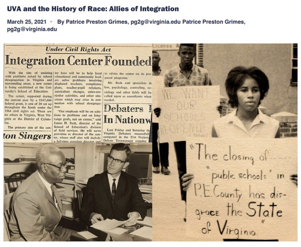 UVA and the History of Race: Allies of Integration