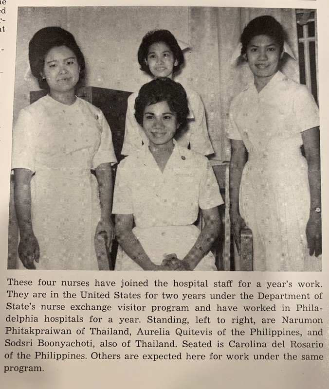 Exchange Visitor Nurses at UVA Hospital