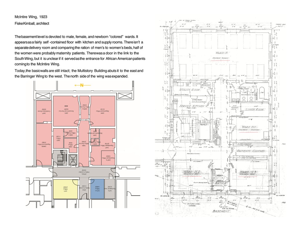 Segregated Wards at UVA Hospital during Jim Crow